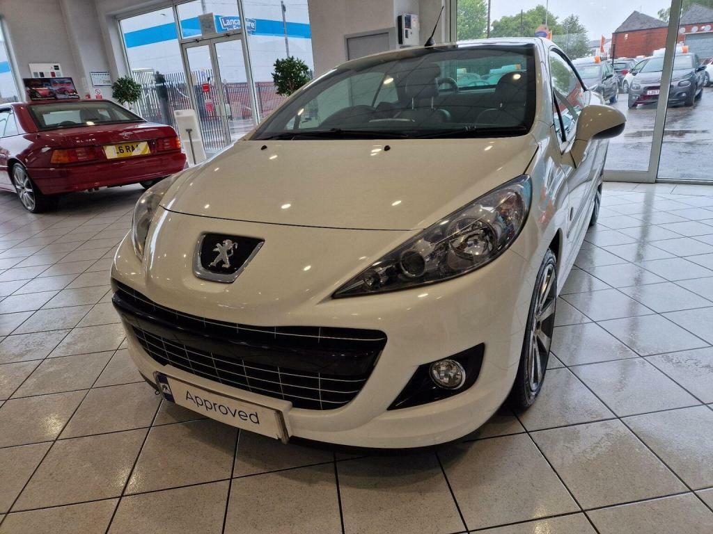Peugeot 207 CC Convertible White #29