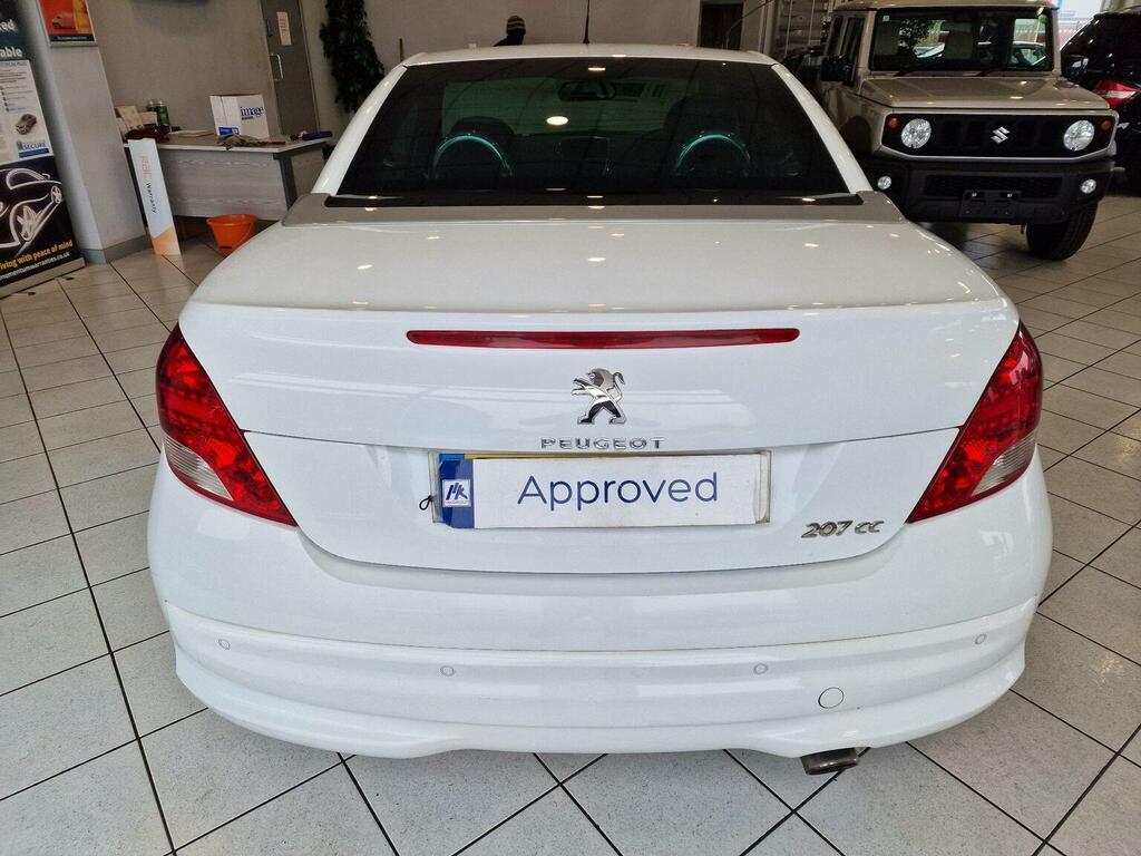 Peugeot 207 CC 1.6 Vti Roland Garros Euro 5 White #5