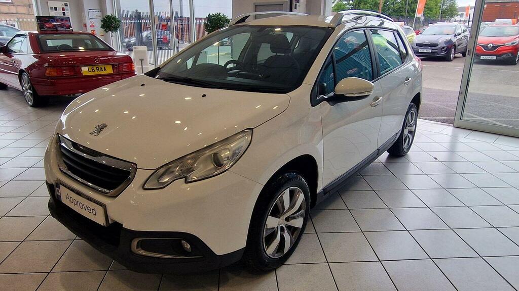 Peugeot 2008 Suv 1.2 Puretech Active Euro 6 201565 MK65JUX White #3