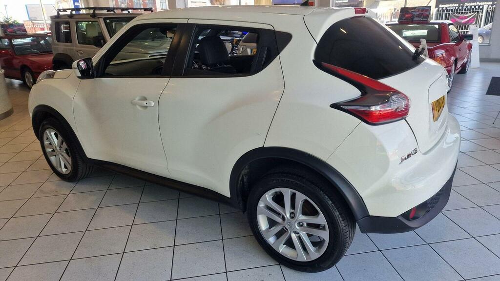Nissan Juke 1.2 Dig-t N-connecta Euro 6 Ss White #4