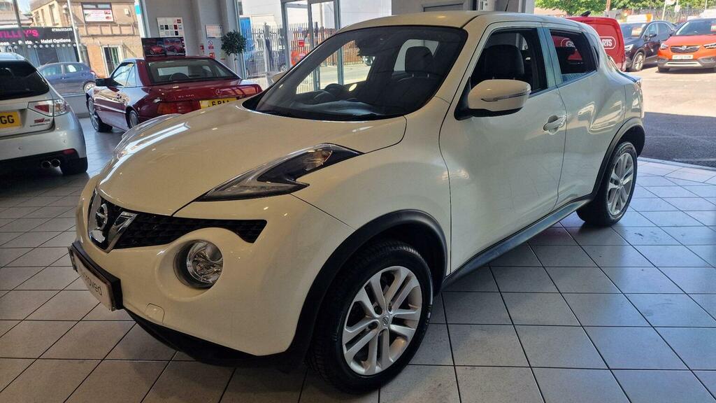Nissan Juke 1.2 Dig-t N-connecta Euro 6 Ss White #3