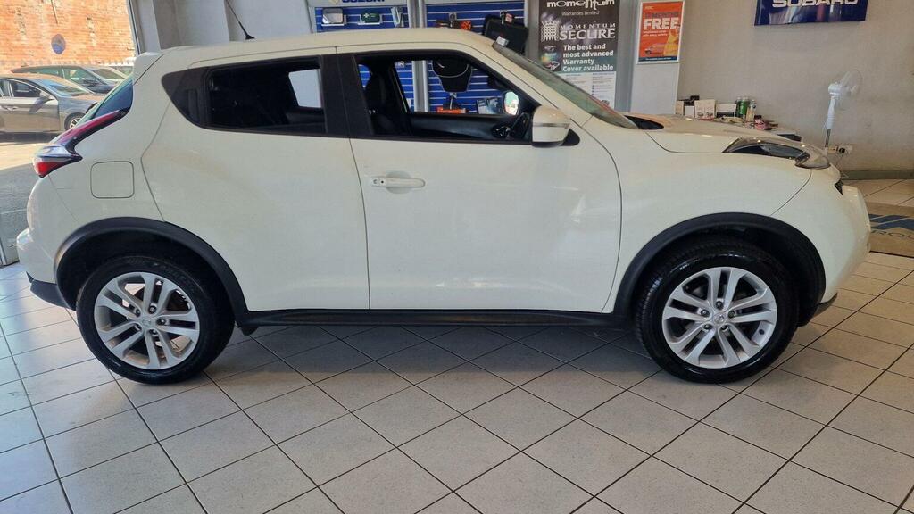 Nissan Juke 1.2 Dig-t N-connecta Euro 6 Ss White #6