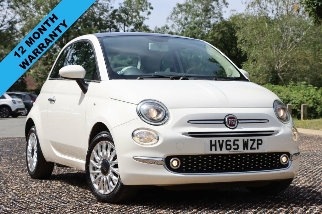 Fiat 500 1.2L Lounge White