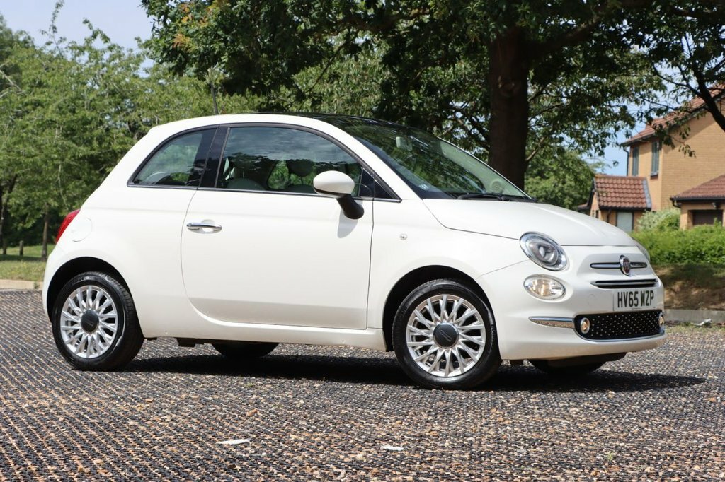Fiat 500 1.2L Lounge White #3