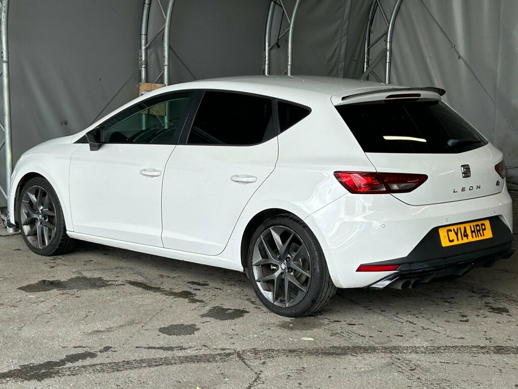 Seat Leon 2.0 Tdi Cr Fr Euro 5 Ss CY14HRP White #6