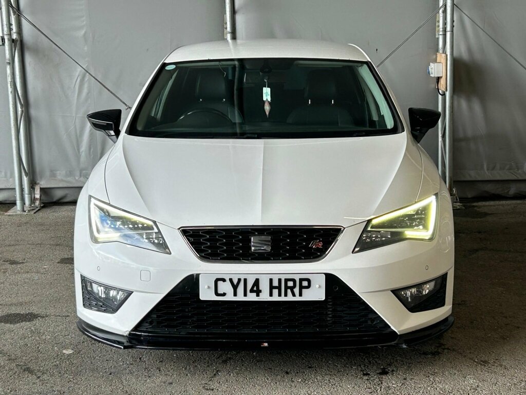 Seat Leon 2.0 Tdi Cr Fr Euro 5 Ss CY14HRP White #4