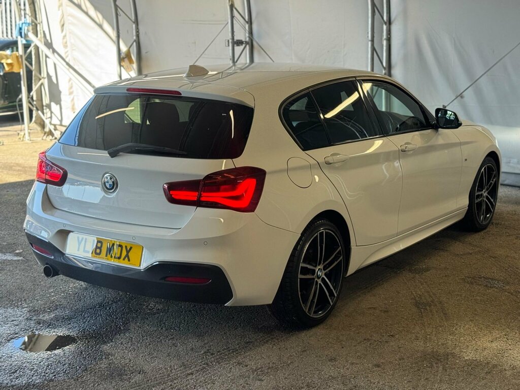 BMW 1 Series 1.5 116D M Sport Shadow Edition Euro 6 Ss YL18MDX White #5