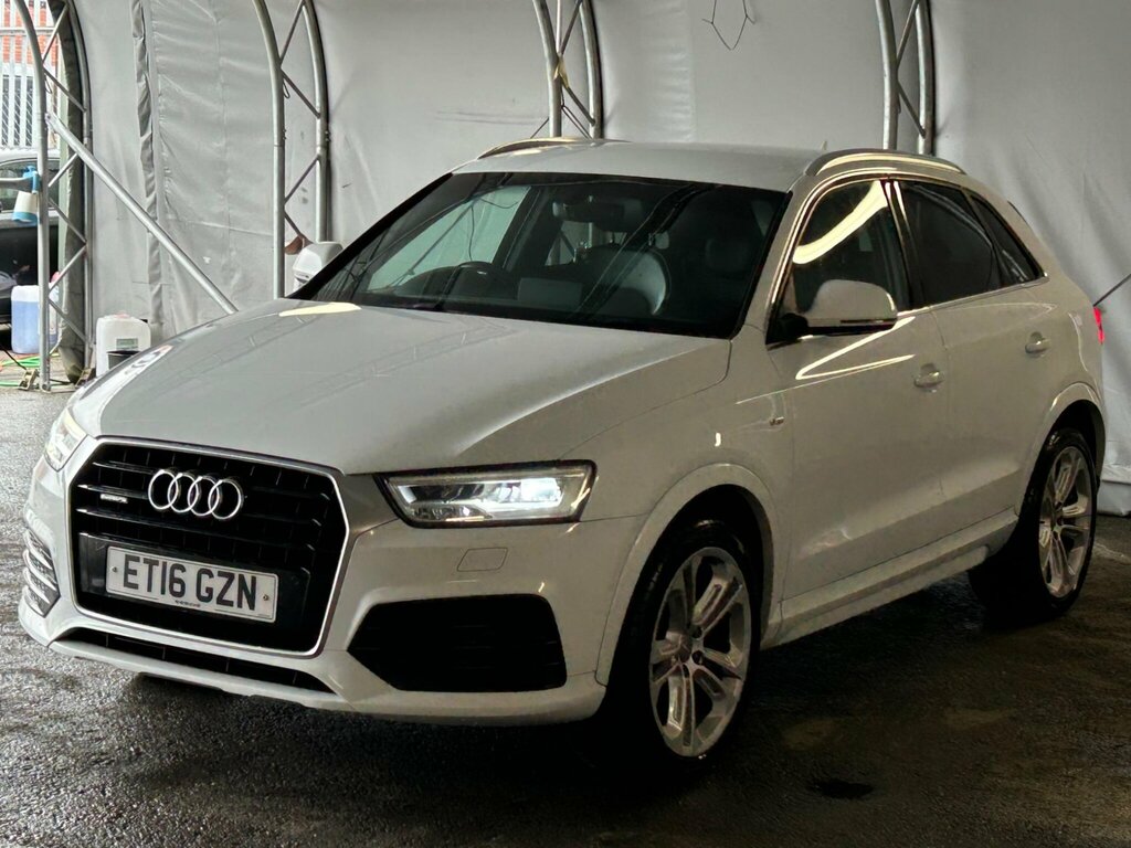 Audi Q3 2.0 Tdi S Line Plus S Tronic Quattro Euro 6 Ss ET16GZN White #3