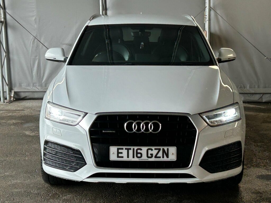 Audi Q3 2.0 Tdi S Line Plus S Tronic Quattro Euro 6 Ss ET16GZN White #4