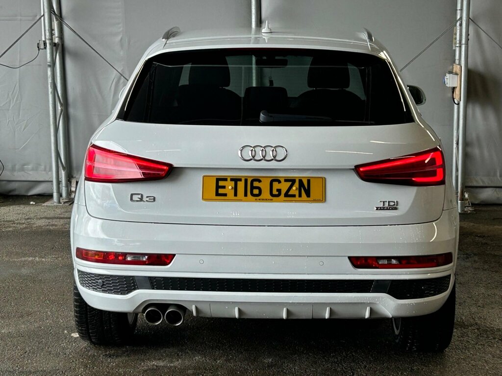 Audi Q3 2.0 Tdi S Line Plus S Tronic Quattro Euro 6 Ss ET16GZN White #5