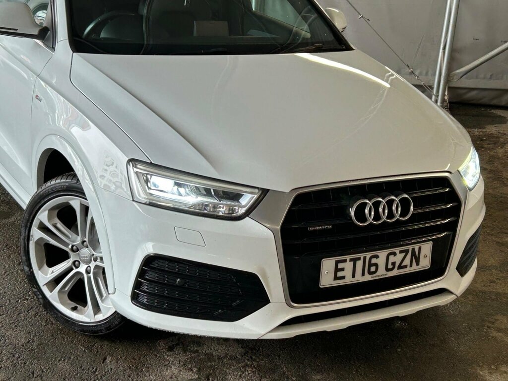 Audi Q3 2.0 Tdi S Line Plus S Tronic Quattro Euro 6 Ss ET16GZN White #2