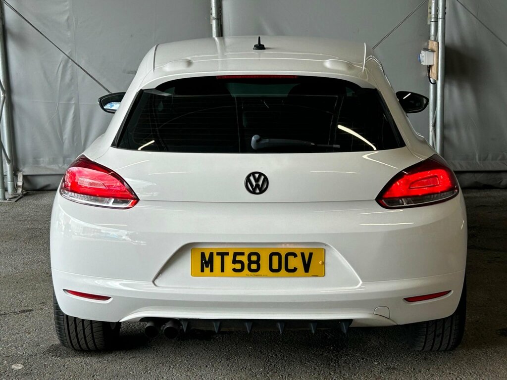 Volkswagen Scirocco 1.4 Tsi Euro 4 White #5