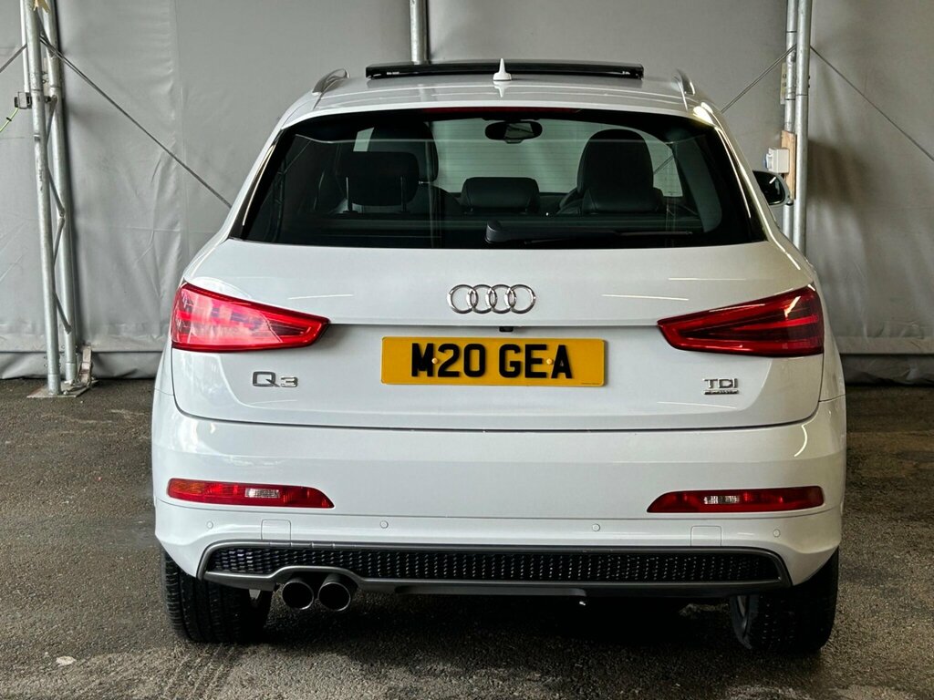 Audi Q3 2.0 Tdi S Line S Tronic Quattro Euro 5 Ss White #5