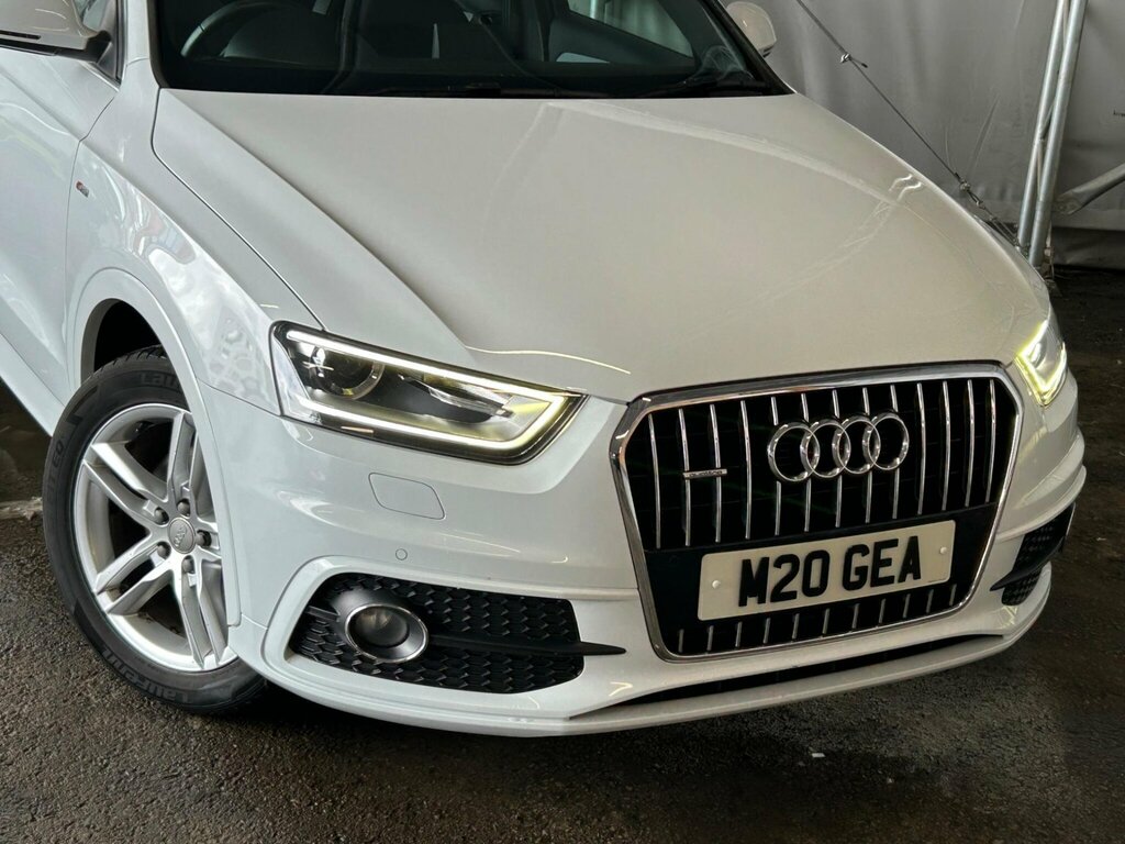 Audi Q3 2.0 Tdi S Line S Tronic Quattro Euro 5 Ss White #2