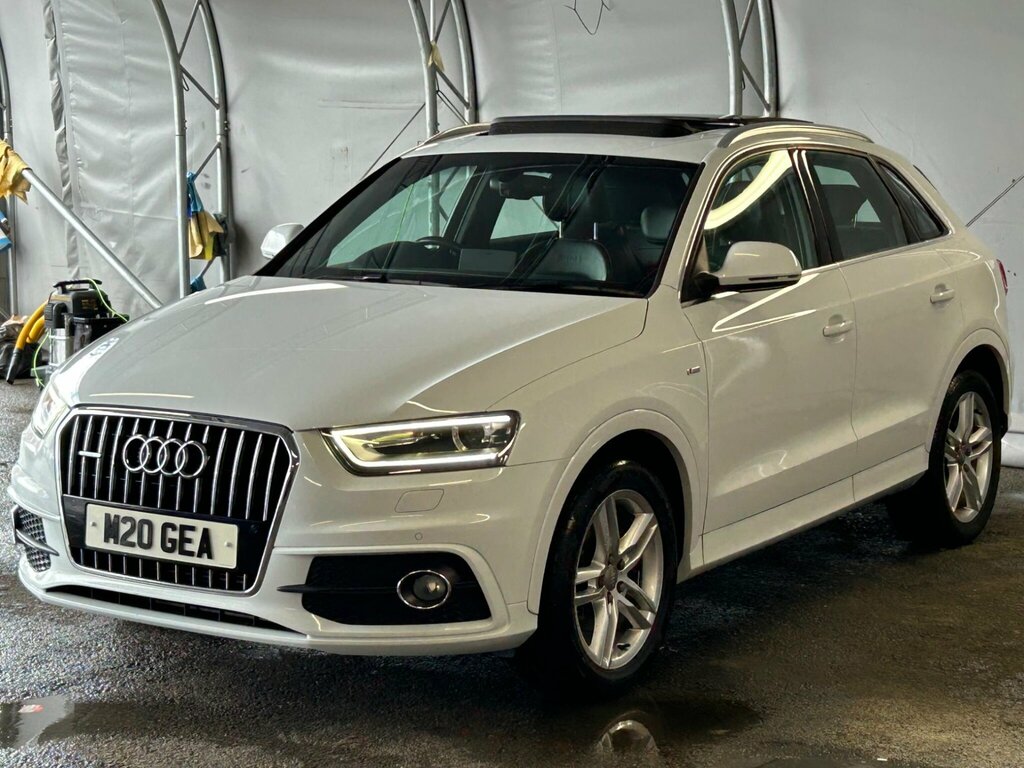 Audi Q3 2.0 Tdi S Line S Tronic Quattro Euro 5 Ss White #3