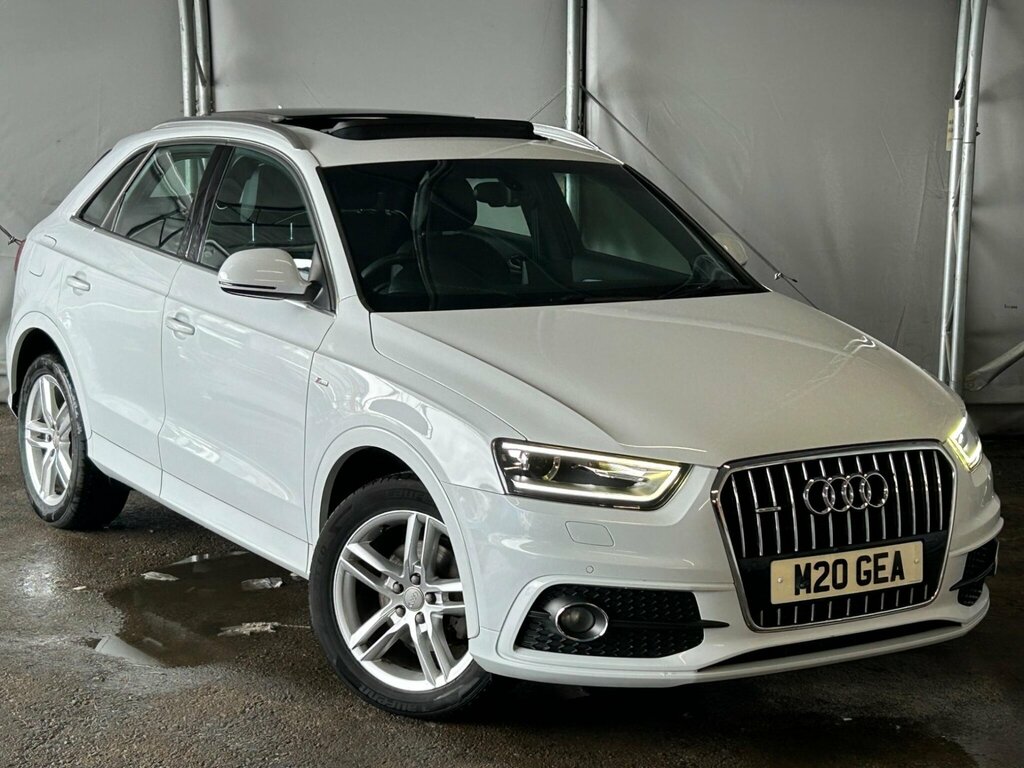 Audi Q3 2.0 Tdi S Line S Tronic Quattro Euro 5 Ss White