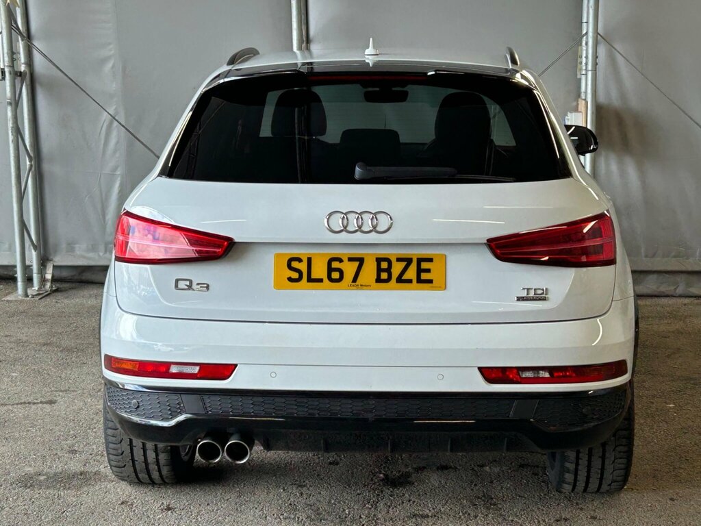 Audi Q3 2.0 Tdi Black Edition S Tronic Quattro Euro 6 Ss White #5