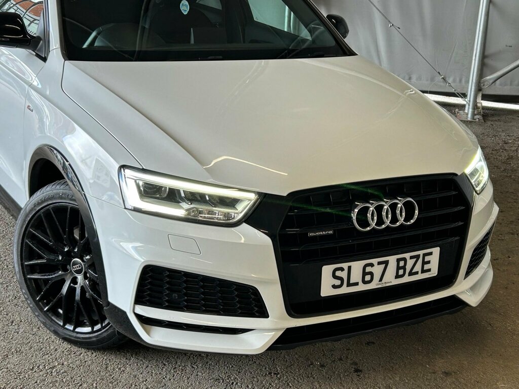 Audi Q3 2.0 Tdi Black Edition S Tronic Quattro Euro 6 Ss White #2