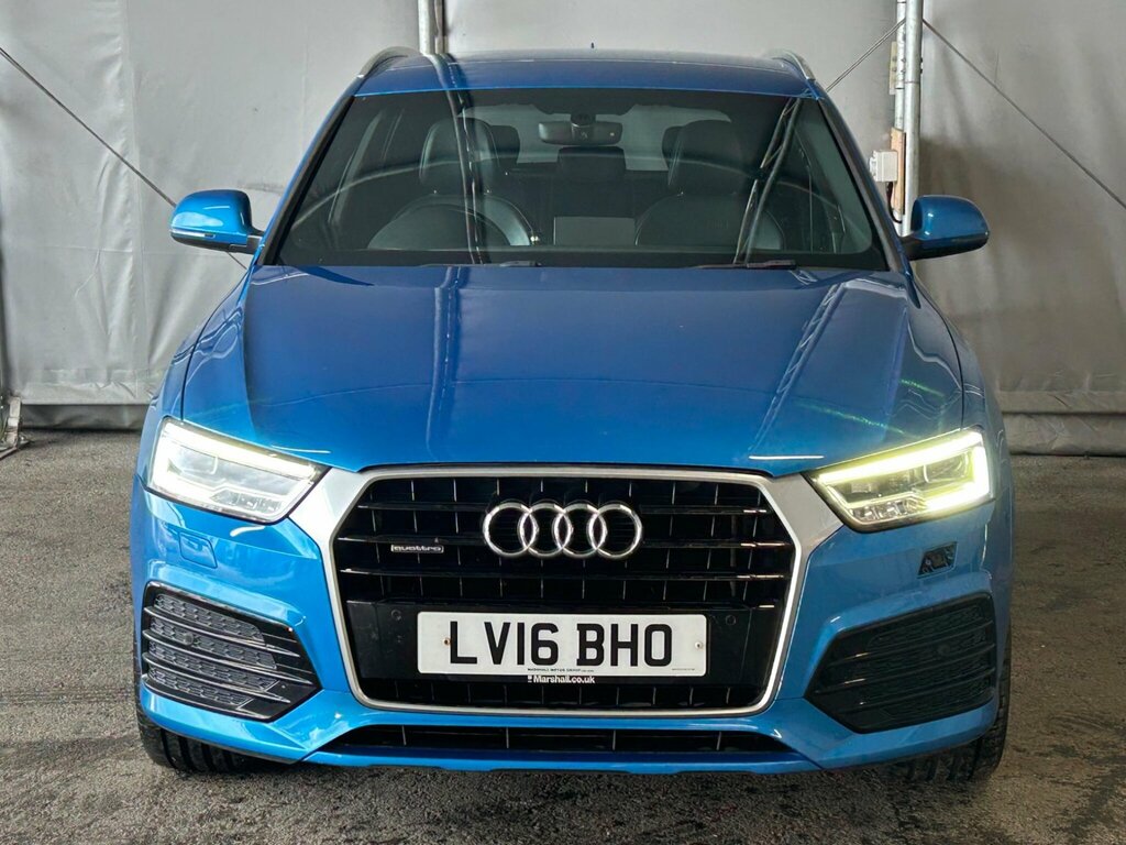 Audi Q3 2.0 Tdi S Line Plus Quattro Euro 6 Ss Blue #4