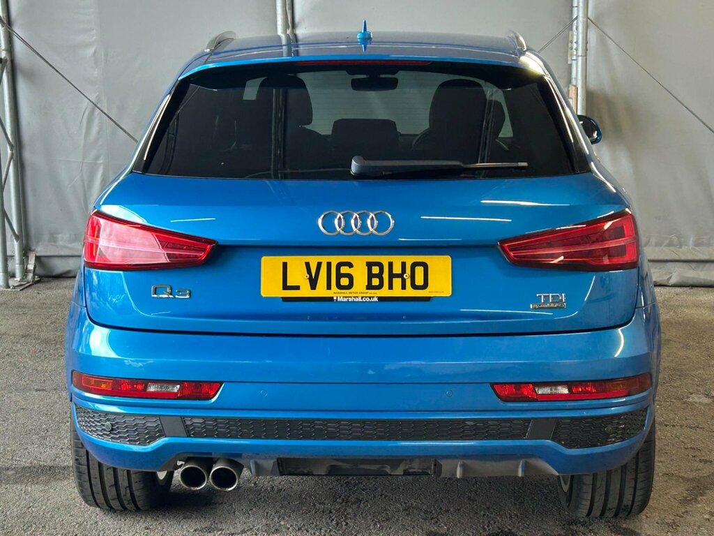 Audi Q3 2.0 Tdi S Line Plus Quattro Euro 6 Ss Blue #5