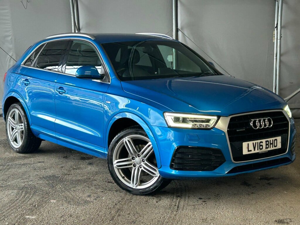 Audi Q3 2.0 Tdi S Line Plus Quattro Euro 6 Ss Blue