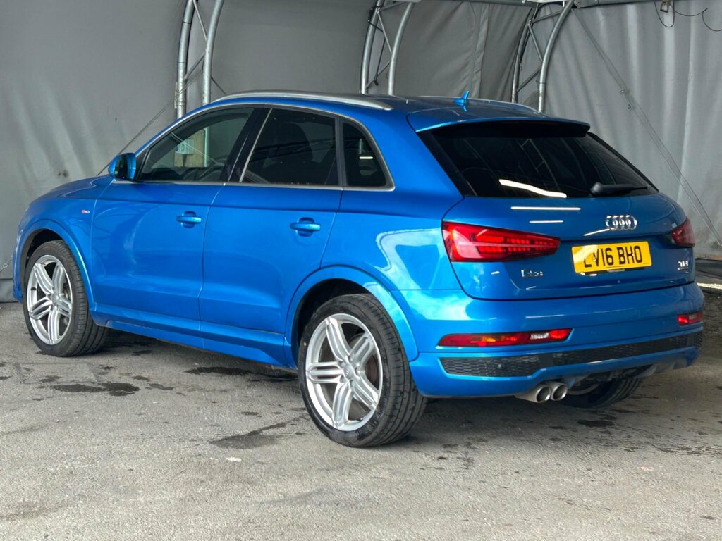 Audi Q3 2.0 Tdi S Line Plus Quattro Euro 6 Ss Blue #6