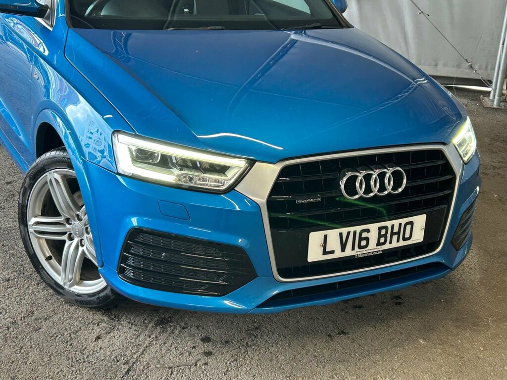 Audi Q3 2.0 Tdi S Line Plus Quattro Euro 6 Ss Blue #2
