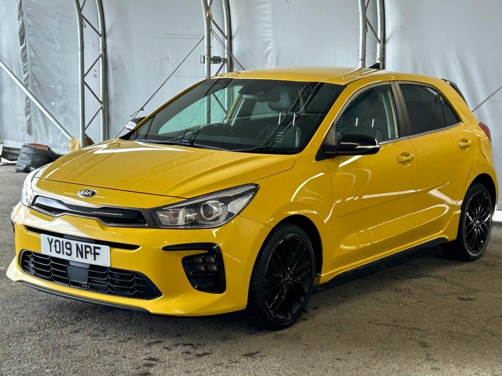 Kia RIO 1.0 T-gdi Gt-line S Euro 6 Ss Yellow #3