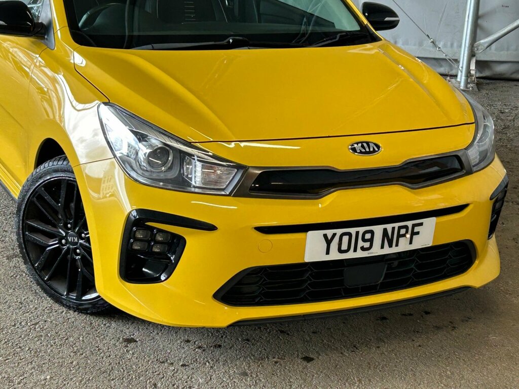 Kia RIO 1.0 T-gdi Gt-line S Euro 6 Ss Yellow #2