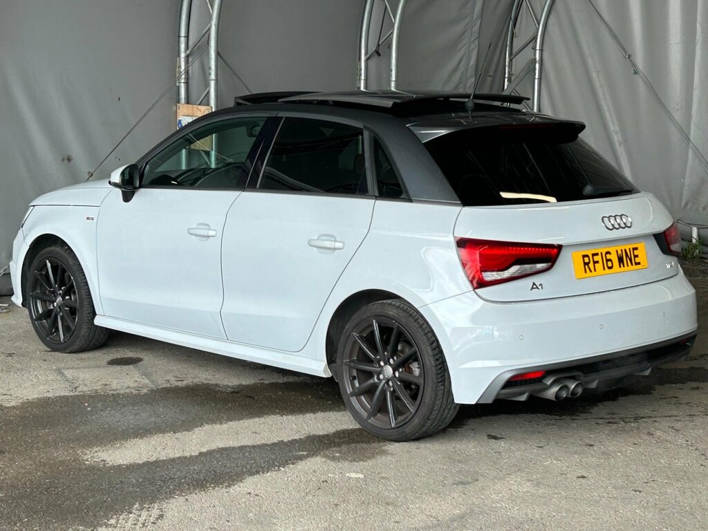 Audi A1 1.4 Tfsi S Line Sportback S Tronic Euro 6 Ss White #6