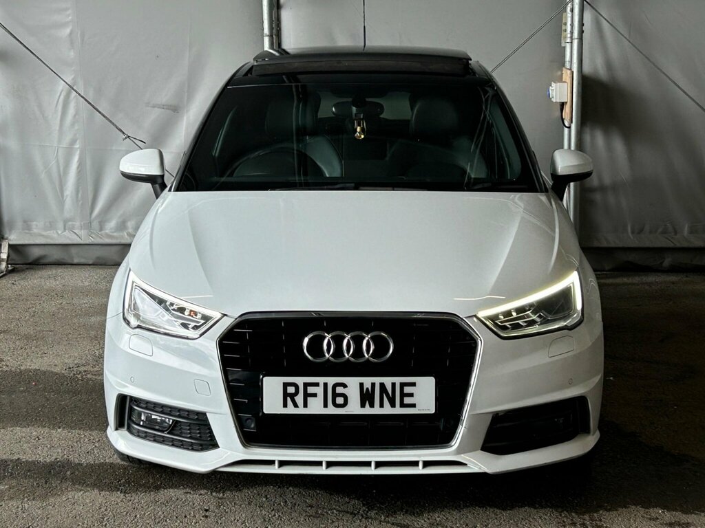 Audi A1 1.4 Tfsi S Line Sportback S Tronic Euro 6 Ss White #4