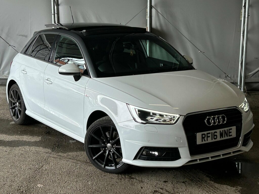 Audi A1 1.4 Tfsi S Line Sportback S Tronic Euro 6 Ss White