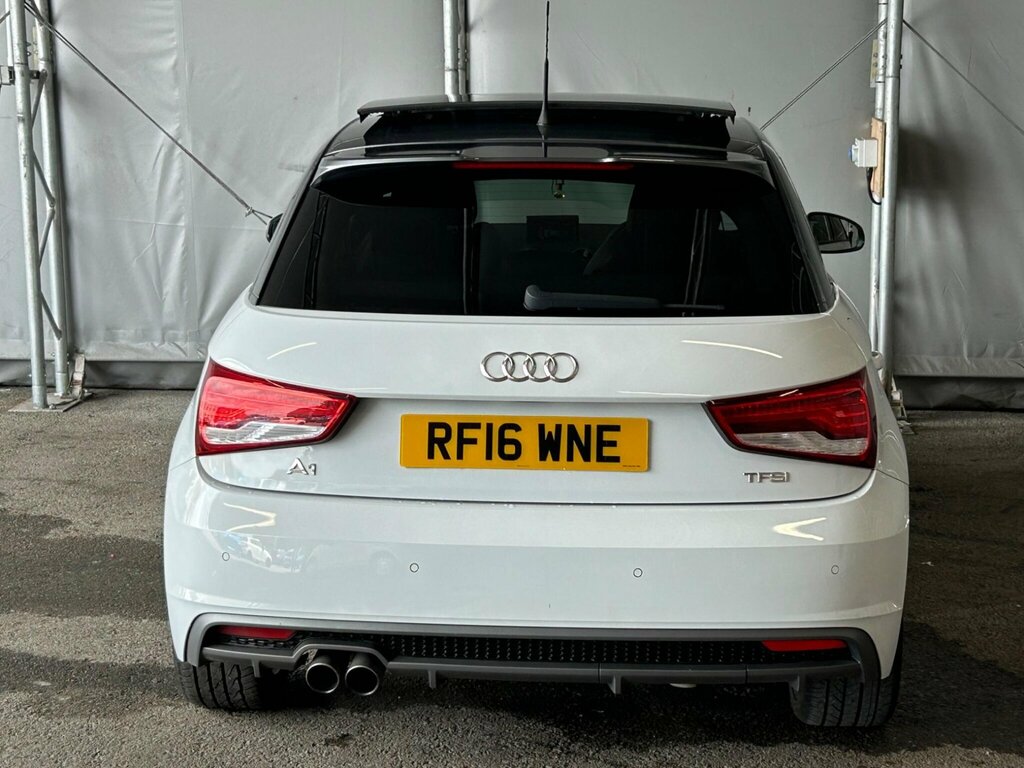 Audi A1 1.4 Tfsi S Line Sportback S Tronic Euro 6 Ss White #5