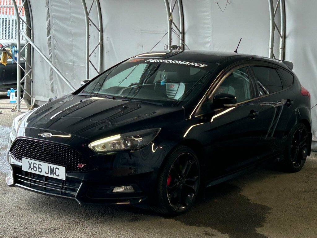 Ford Focus 2.0 Tdci St-3 Euro 6 Ss X66JWC Black #3