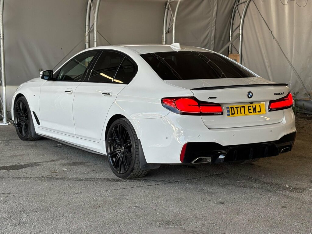 BMW 5 Series 3.0 530D M Sport Xdrive Euro 6 Ss White #4