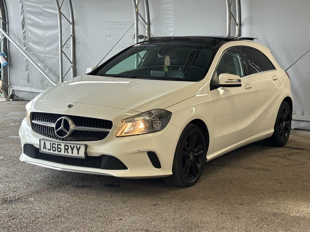 Mercedes-Benz A Class 1.5 A180d Sport 7G-dct Euro 6 Ss White #2