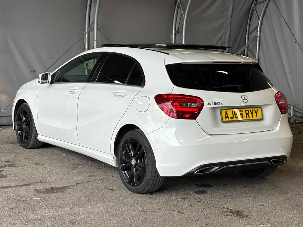 Mercedes-Benz A Class 1.5 A180d Sport 7G-dct Euro 6 Ss White #6