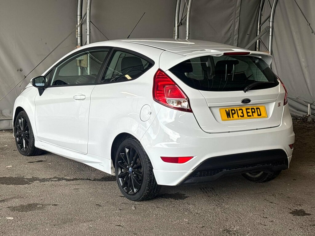 Ford Fiesta 1.0T Ecoboost Zetec S Euro 5 Ss White #6