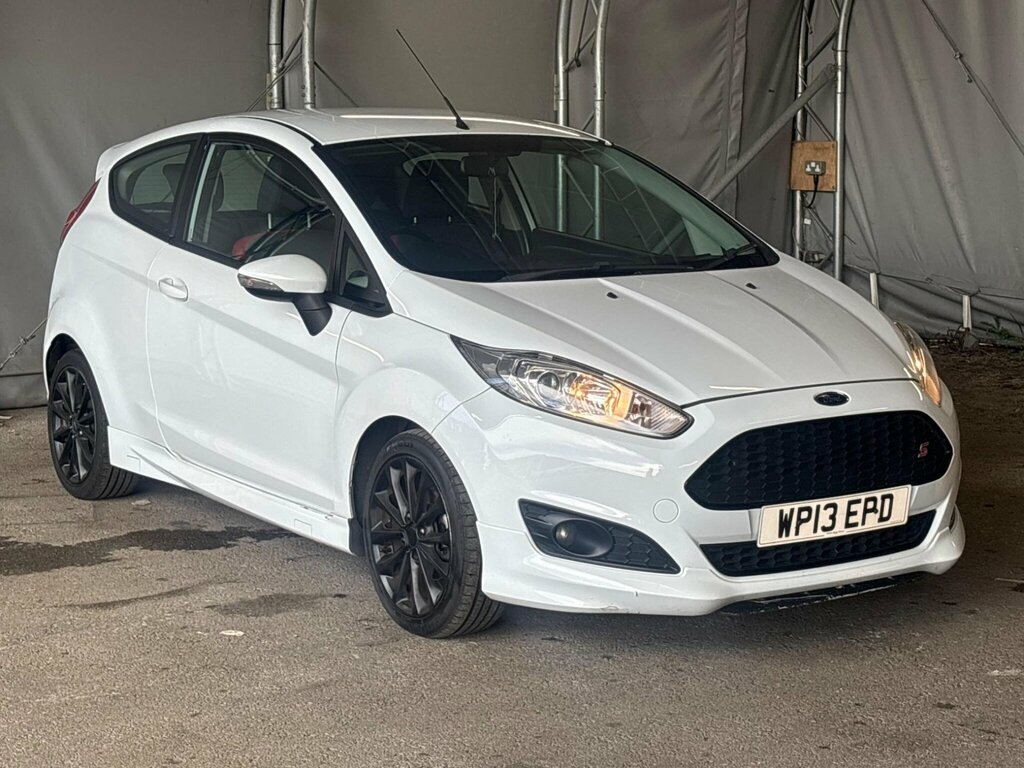 Ford Fiesta 1.0T Ecoboost Zetec S Euro 5 Ss White #3