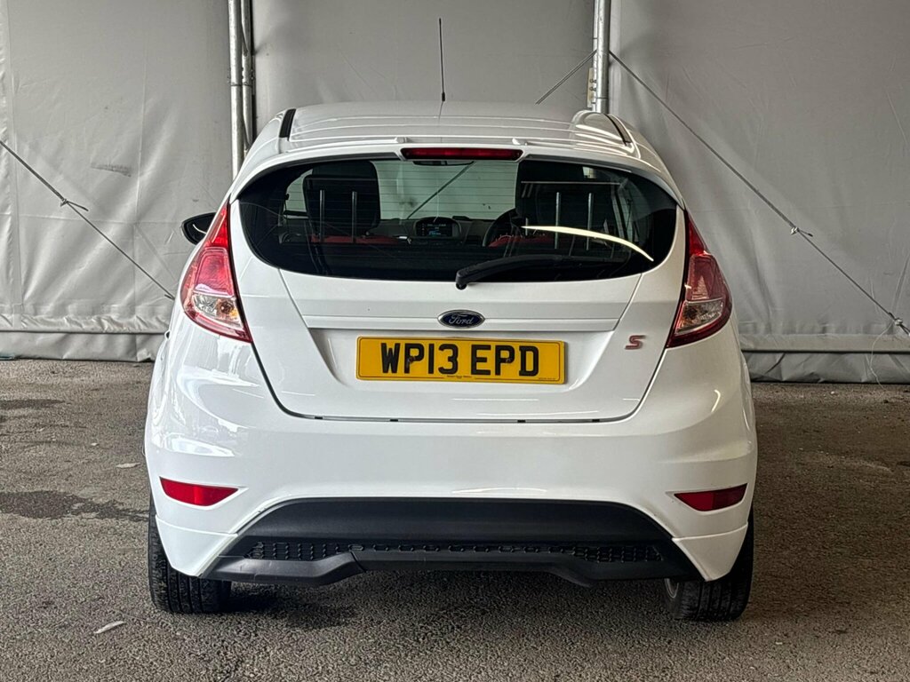 Ford Fiesta 1.0T Ecoboost Zetec S Euro 5 Ss White #5