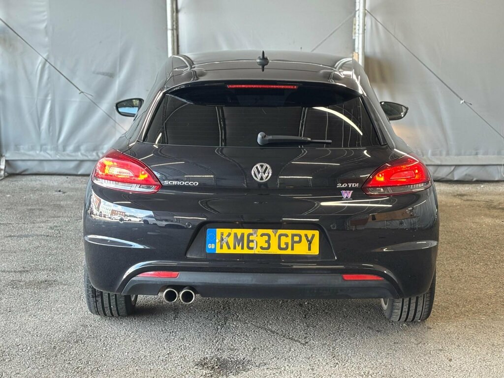 Volkswagen Scirocco 2.0 Tdi R-line Dsg Euro 5 Leather, Nav Black #5