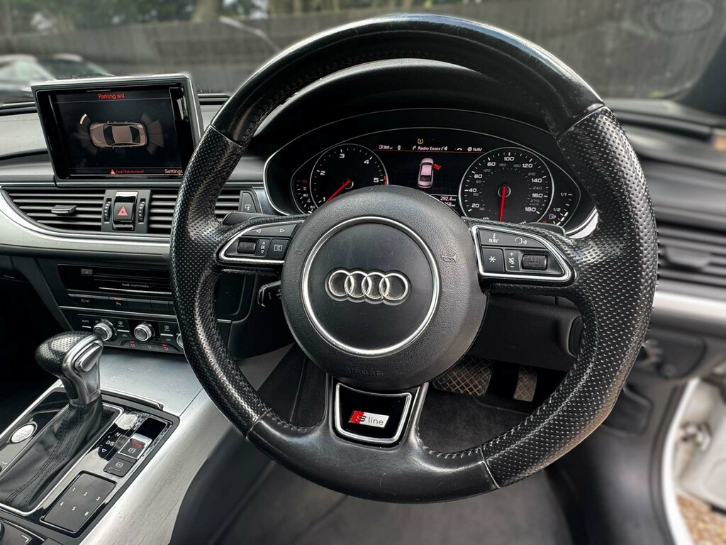 Audi A6 2014 2.0 Tdi Ultra S Line 188 Bhp Black #27