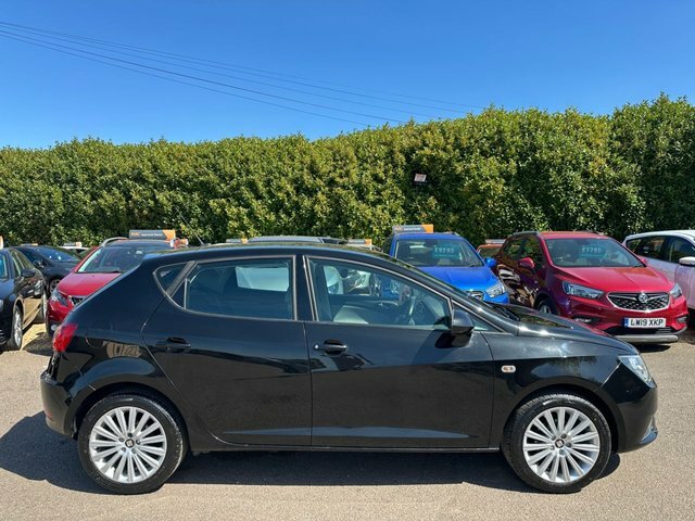 Seat Ibiza 2016 1.2 Tsi Se Hatchback Euro 6 LR66FJK Black #2