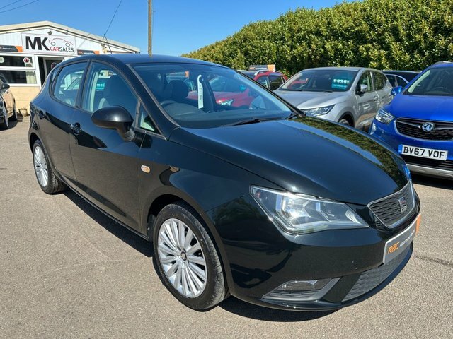 Seat Ibiza 2016 1.2 Tsi Se Hatchback Euro 6 LR66FJK Black #4