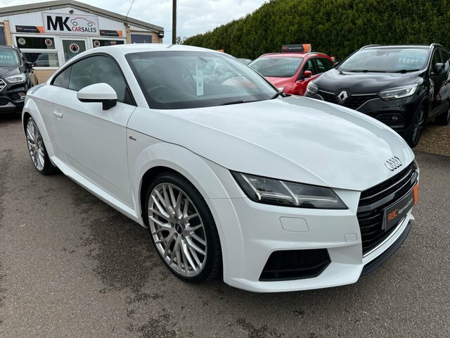 Audi TT 2015 2.0 Tdi Ultra S Line Coupe White #4