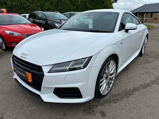 Audi TT 2015 2.0 Tdi Ultra S Line Coupe White #6