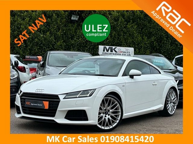 Audi TT 2015 2.0 Tdi Ultra S Line Coupe White