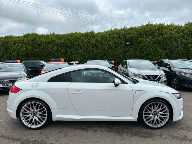 Audi TT 2015 2.0 Tdi Ultra S Line Coupe White #2