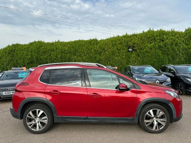 Peugeot 2008 2018 1.2 Puretech Gpf Allure Suv KM68NZP Red #2