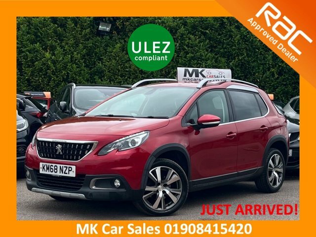 Peugeot 2008 2018 1.2 Puretech Gpf Allure Suv Red